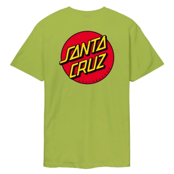 SANTA CRUZ CLASSIC DOT CHEST T-SHIRT APPLE