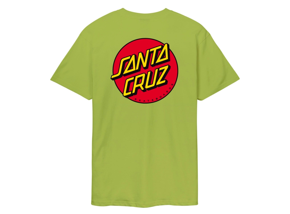 SANTA CRUZ CLASSIC DOT CHEST T-SHIRT APPLE