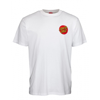 SANTA CRUZ CLASSIC DOT CHEST T-SHIRT BLACK