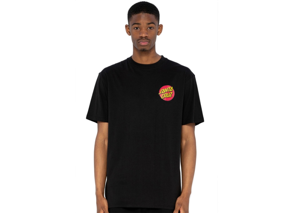 Black santa cruz shirt online