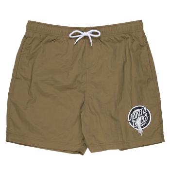 SANTA CRUZ CLASSIC DOT SWIM SHORT 17" BUTTER