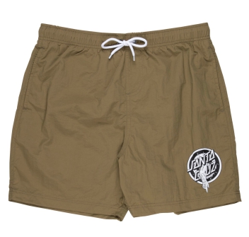 SANTA CRUZ CLASSIC DOT SWIM SHORT 17" BUTTER