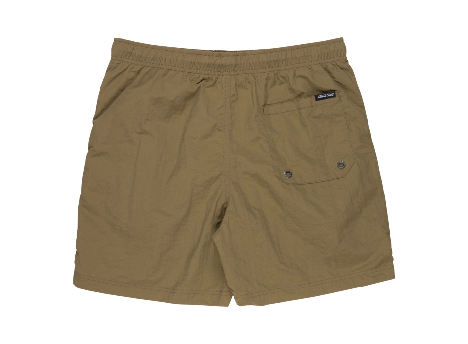 SANTA CRUZ CLASSIC DOT SWIM SHORT 17" BUTTER