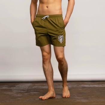 SANTA CRUZ CLASSIC DOT SWIM SHORT 17" BUTTER
