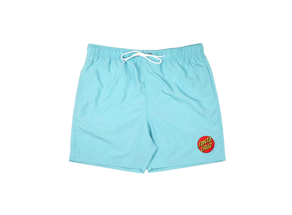 SANTA CRUZ CLASSIC DOT SWIM SHORT 17" TURQUOISE
