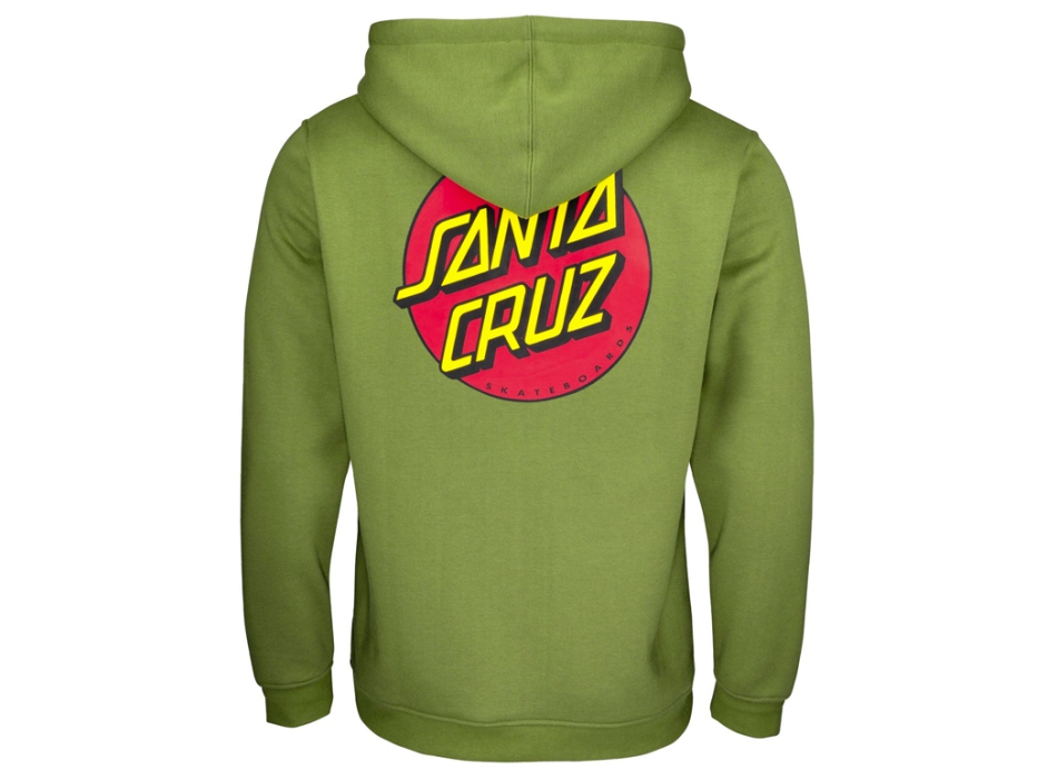 SANTA CRUZ CLASSIC DOT ZIP HOOD DILL GREEN