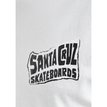 SANTA CRUZ COLLAGE HAND T-SHIRT WHITE