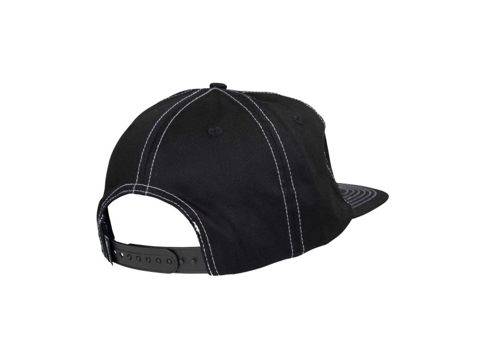 SANTA CRUZ COLLAGE OVAL DOT SNAPBACK BLACK