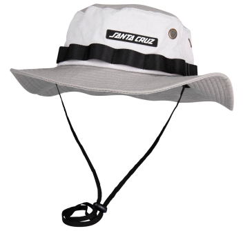 SANTA CRUZ DARWIN BOONIE HAT LIGHT GREY