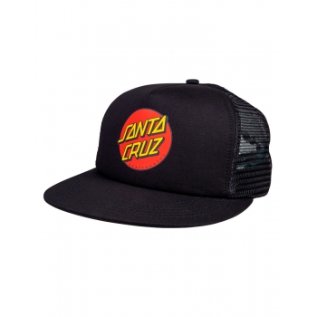 SANTA CRUZ DOT MESH CAP BLACK