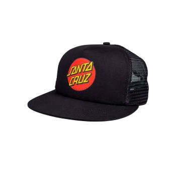 SANTA CRUZ DOT MESH CAP BLACK