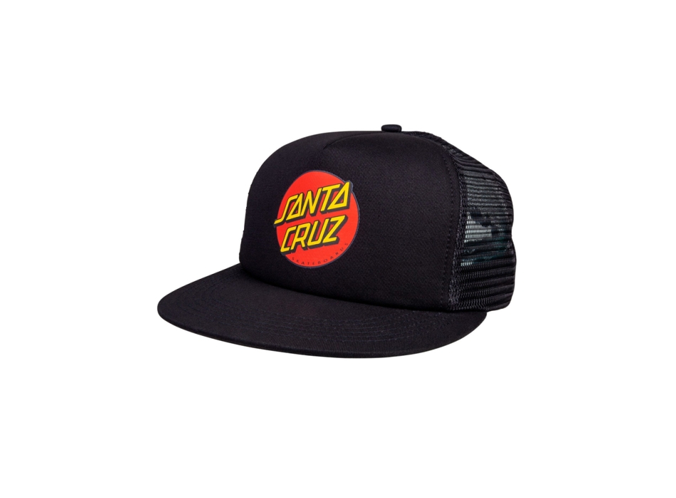 SANTA CRUZ DOT MESH CAP BLACK