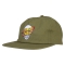SANTA CRUZ DRESSEN SKULL DOT SNAPBACK SEA KELP
