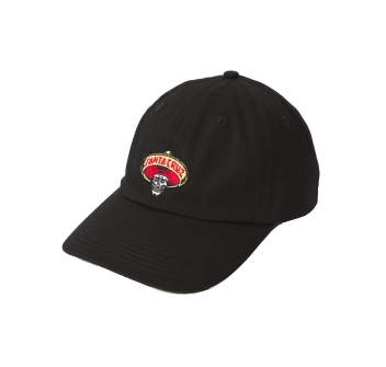 SANTA CRUZ GUZMAN SKULL CAP BLACK