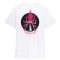 SANTA CRUZ JOHNSON DANGER ZONE 2 T-SHIRT WHITE