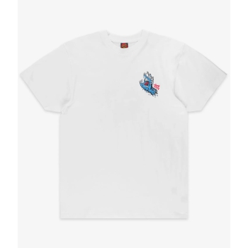 SANTA CRUZ MELTING HAND T-SHIRT WHITE