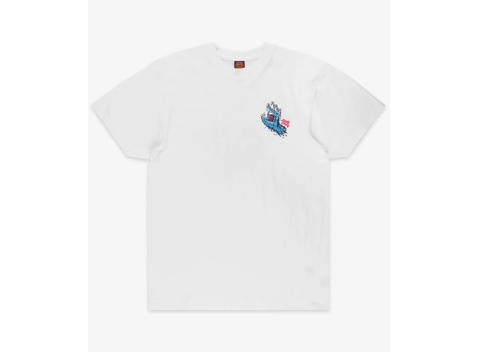 SANTA CRUZ MELTING HAND T-SHIRT WHITE