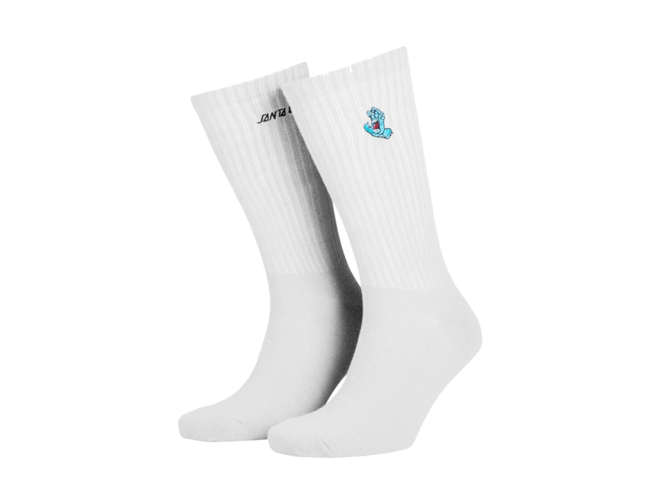 SANTA CRUZ MINI HAND SOCK WHITE