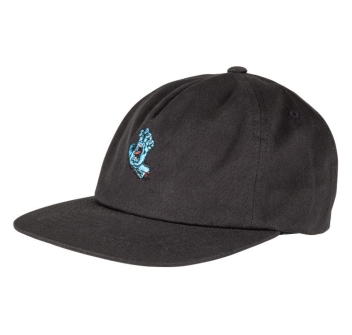 SANTA CRUZ SCREAMING MINI HAND CAP BLACK