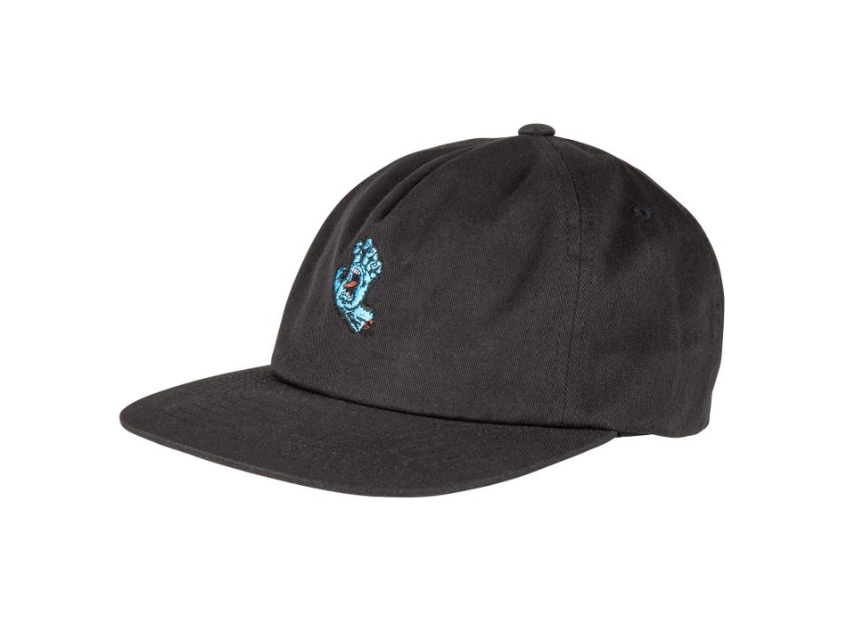 SANTA CRUZ SCREAMING MINI HAND CAP BLACK