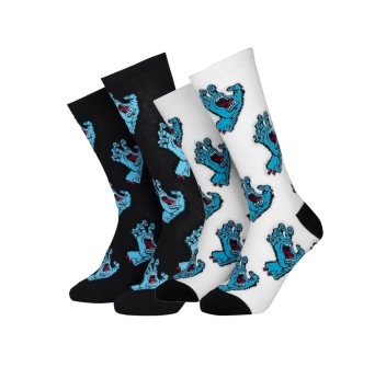 SANTA CRUZ MULTI HAND SOCK 2 PACK