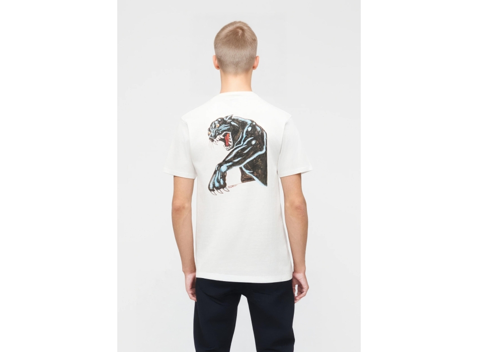 SANTA CRUZ NATAS SKETCH PANTHER T-SHIRT WHITE