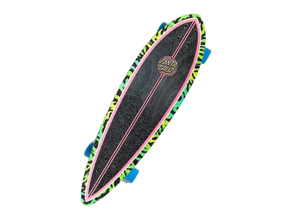 SANTA CRUZ 9.2 x 33 OBSCURE DOT CRUZER PINTAIL