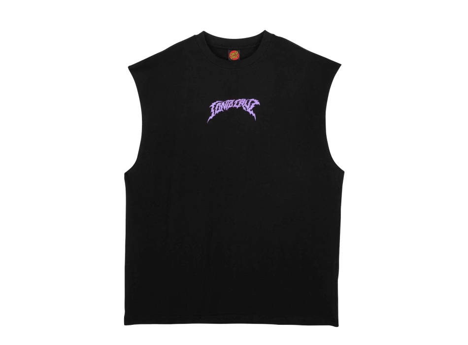 SANTA CRUZ PARTIAL DOT VEST BLACK/MINT