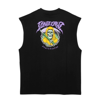 SANTA CRUZ PARTIAL DOT VEST BLACK/MINT