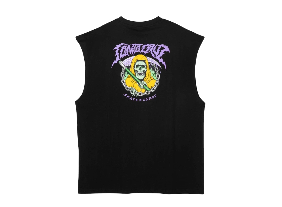 SANTA CRUZ PARTIAL DOT VEST BLACK/MINT