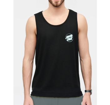 SANTA CRUZ PARTIAL DOT VEST BLACK/MINT