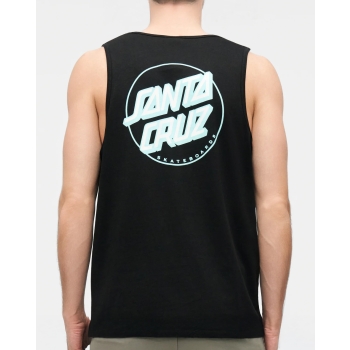 SANTA CRUZ PARTIAL DOT VEST BLACK/MINT