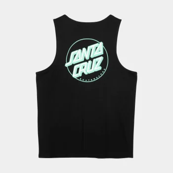SANTA CRUZ PARTIAL DOT VEST BLACK/MINT