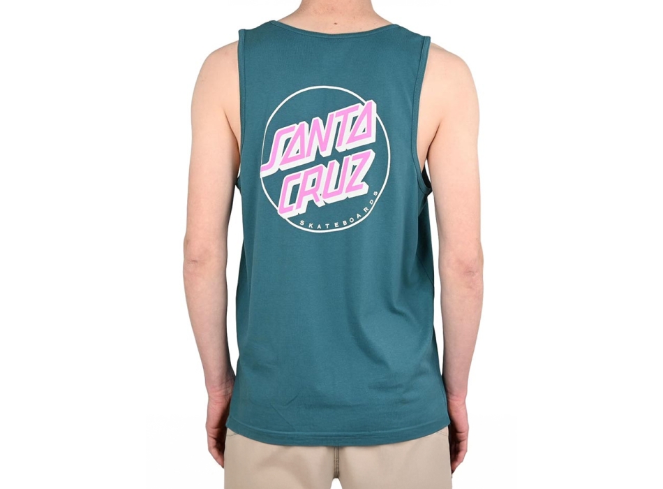 SANTA CRUZ PARTIAL DOT VEST TEAL