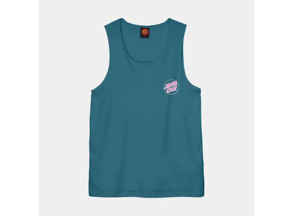 SANTA CRUZ PARTIAL DOT VEST TEAL