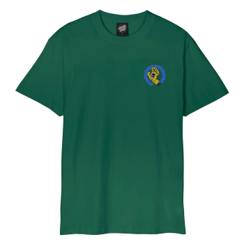 SANTA CRUZ SB HAND T-SHIRT ALPINE GREEN