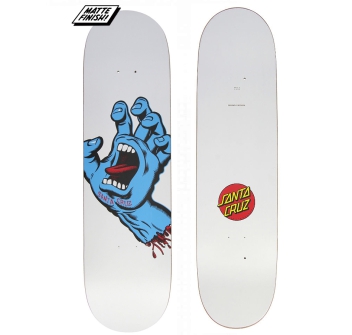 SANTA CRUZ SCREAMING HAND 8.25" DECK