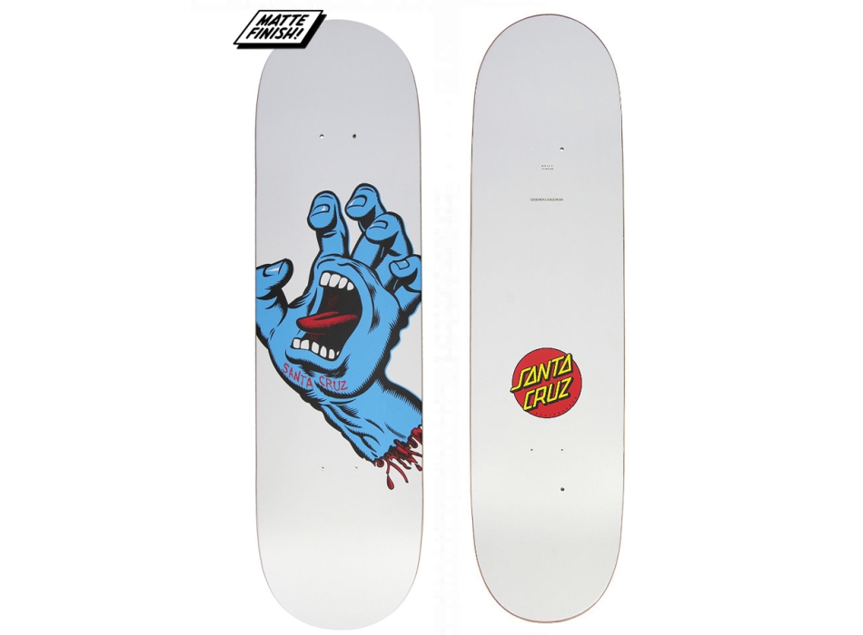 SANTA CRUZ SCREAMING HAND 8.25" DECK