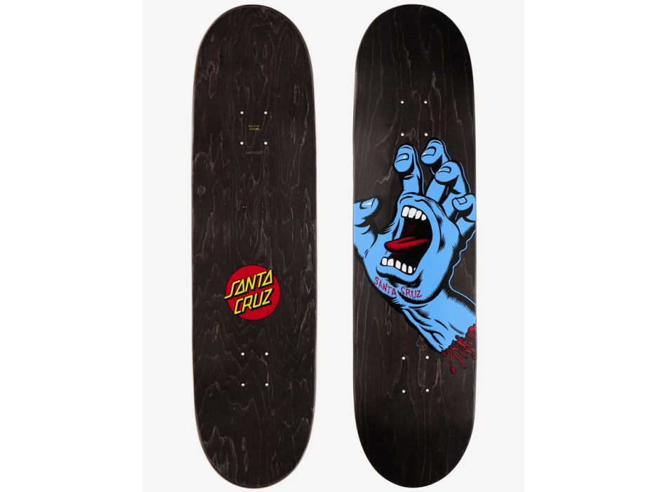 SANTA CRUZ SCREAMING HAND 8.6" DECK