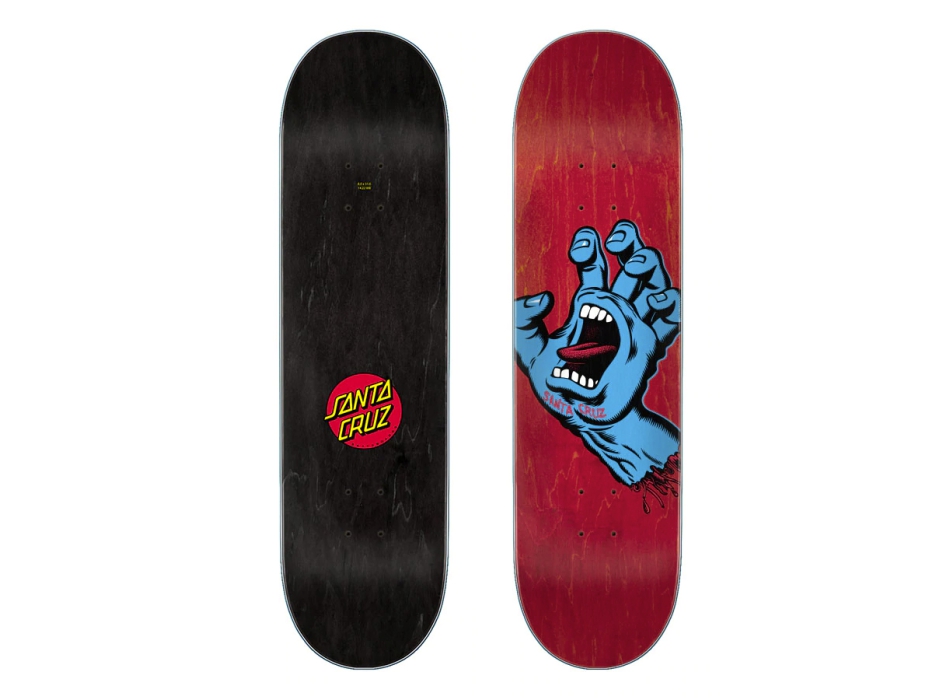 SANTA CRUZ SCREAMING HAND 8" DECK