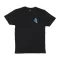 SANTA CRUZ SCREAMING HAND CHEST T-SHIRT BLACK