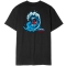 SANTA CRUZ SCREAMING WAVE T-SHIRT BLACK