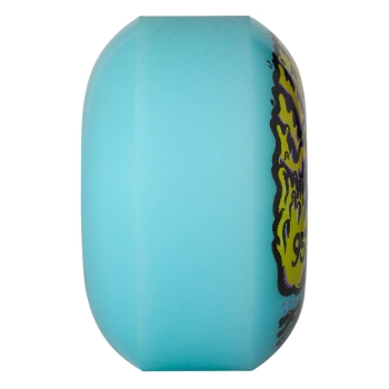 SANTA CRUZ SLIME BALLS SNOT ROCKETS PASTEL BLUE RUOTE SKATE 53MM