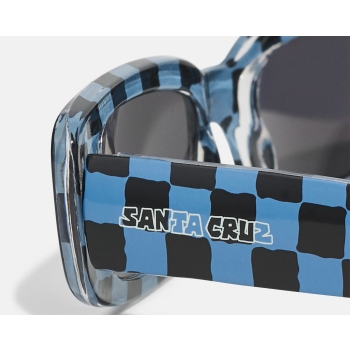 SANTA CRUZ SPEED MFG SUNGLASSES BLACK DUSTY BLUE