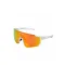 SANTA CRUZ STRIP RACER SUNGLASSES WHITE ORANGE/RED
