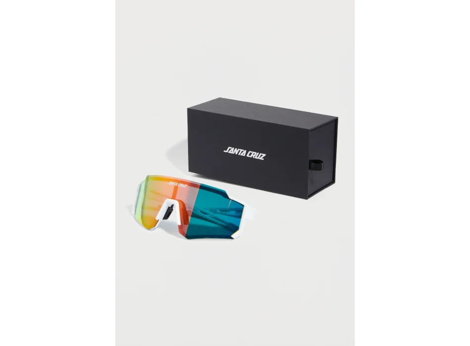 SANTA CRUZ STRIP RACER SUNGLASSES BLACK BLUE/BLUE