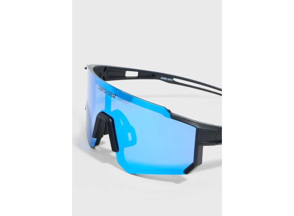 SANTA CRUZ STRIP RACER SUNGLASSES BLACK ORANGE RED