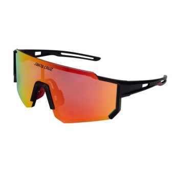SANTA CRUZ STRIP RACER SUNGLASSES BLACK ORANGE RED