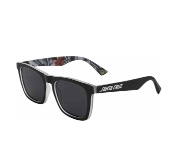 SANTA CRUZ STRIP SUNGLASSES BLACK