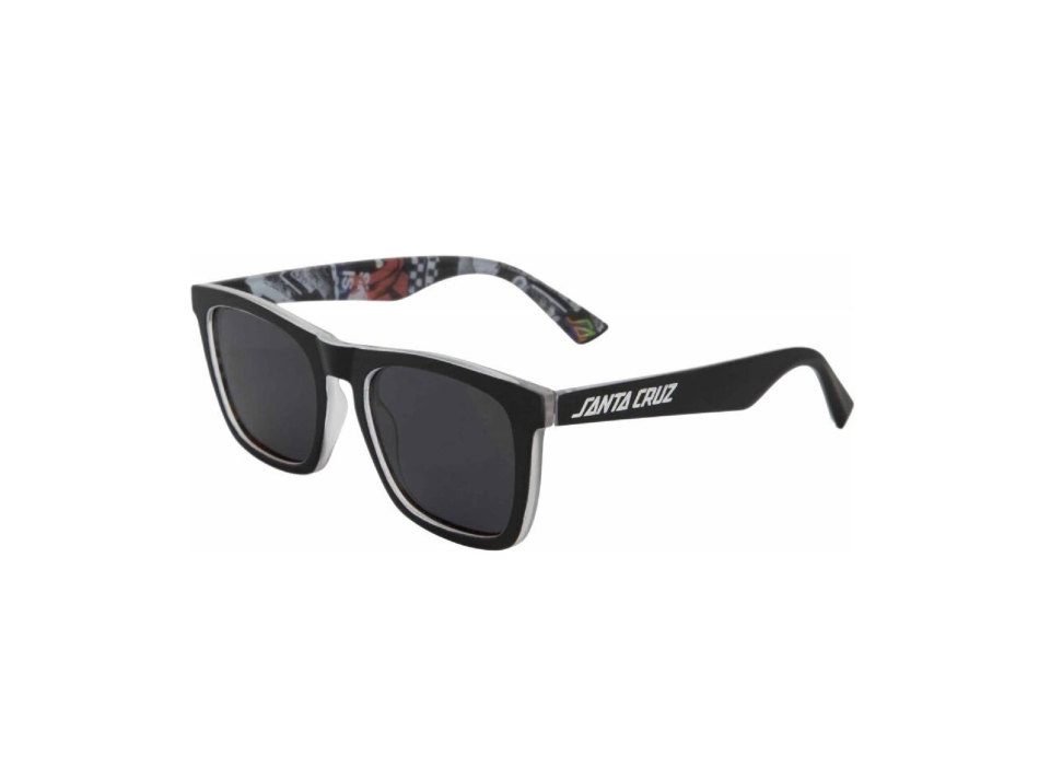 SANTA CRUZ STRIP SUNGLASSES BLACK
